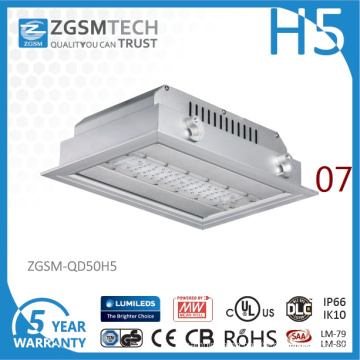 50W IP66 LED Recessed Lights with SAA TUV UL Certifications